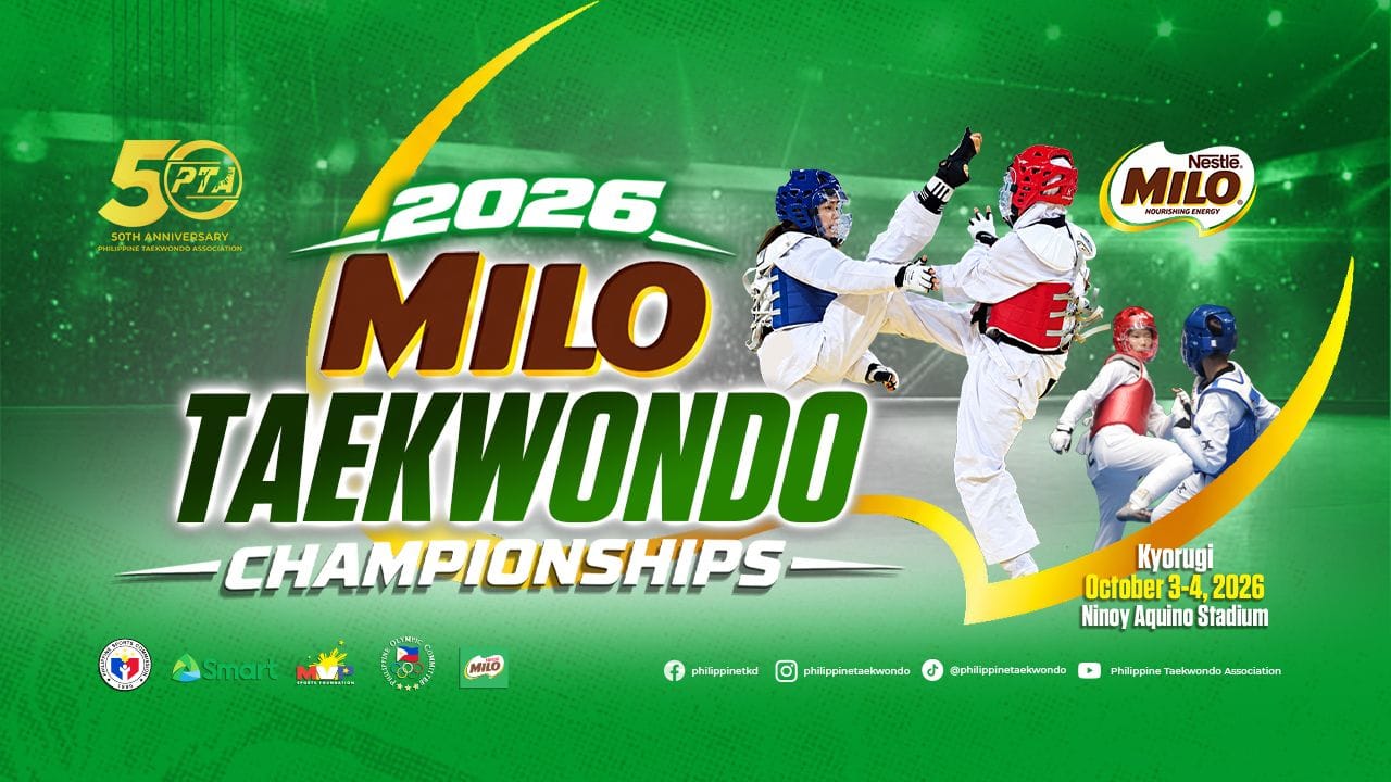 Milo Taekwondo Championship Banner